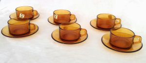 Juego de seis tazas de café