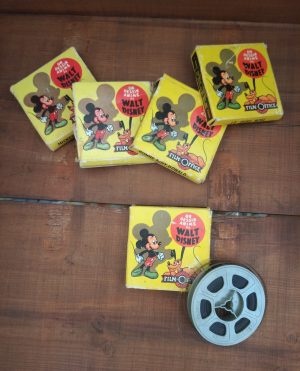 Lote de cinco películas 8mm Mickey