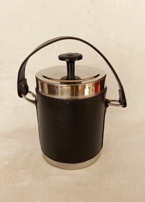 Cubitera forrada imitación cuero