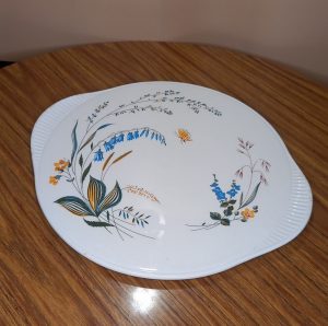 Bandeja plana de cerámica