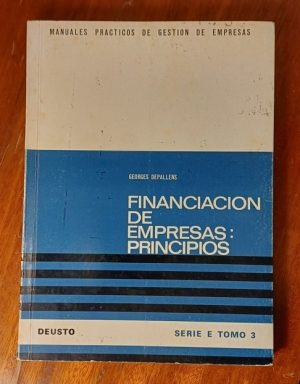 Libro 'Financiación de empresas: Principios'