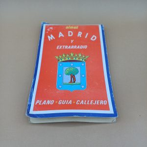 Plano, guía, callejero de Madrid y extrarradio
