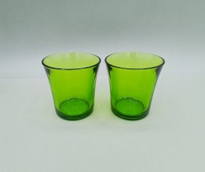 Lote de dos vasos de vino Duralex