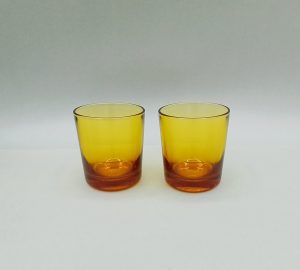 Lote de dos vasos de vino Duralex